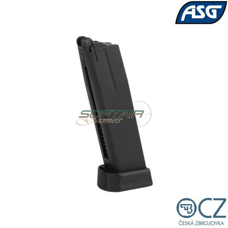 Gas magazine 26bb black for cz sp-01 shadow 2 asg (asg-19309)