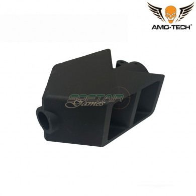 Flash hider black barret type amo-tech® (amt-92-bk)