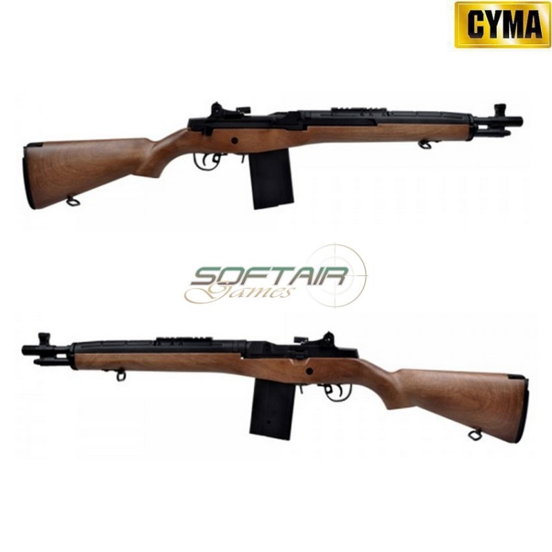 Fucile elettrico m14 socom wood cyma (cm032w-soc)