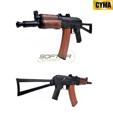 Electric rifle aks 74u full metal & real wood cyma (cm035)