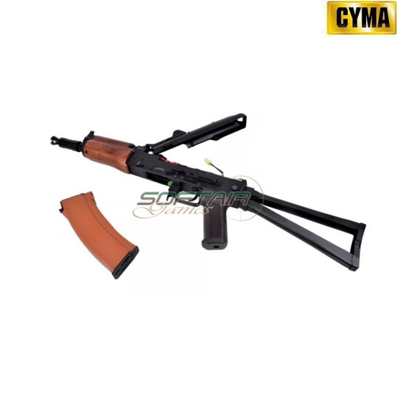 Electric rifle aks 74u full metal & real wood cyma (cm035) Electric rifle aks 74u full metal & real wood cyma (cm035)