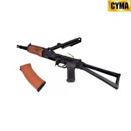 Electric rifle aks 74u full metal & real wood cyma (cm035) Electric rifle aks 74u full metal & real wood cyma (cm035)