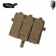 Pannello triplo caricatori m4 per avs/jpc coyote brown tmc (tmc-3153-cb)