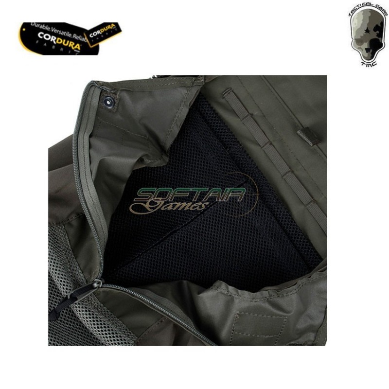 Vest pack zip on panel 2.0 maritime style ranger green tmc (tmc-3187-rg) Vest pack zip on panel 2.0 maritime style ranger green tmc (tmc-3187-rg)