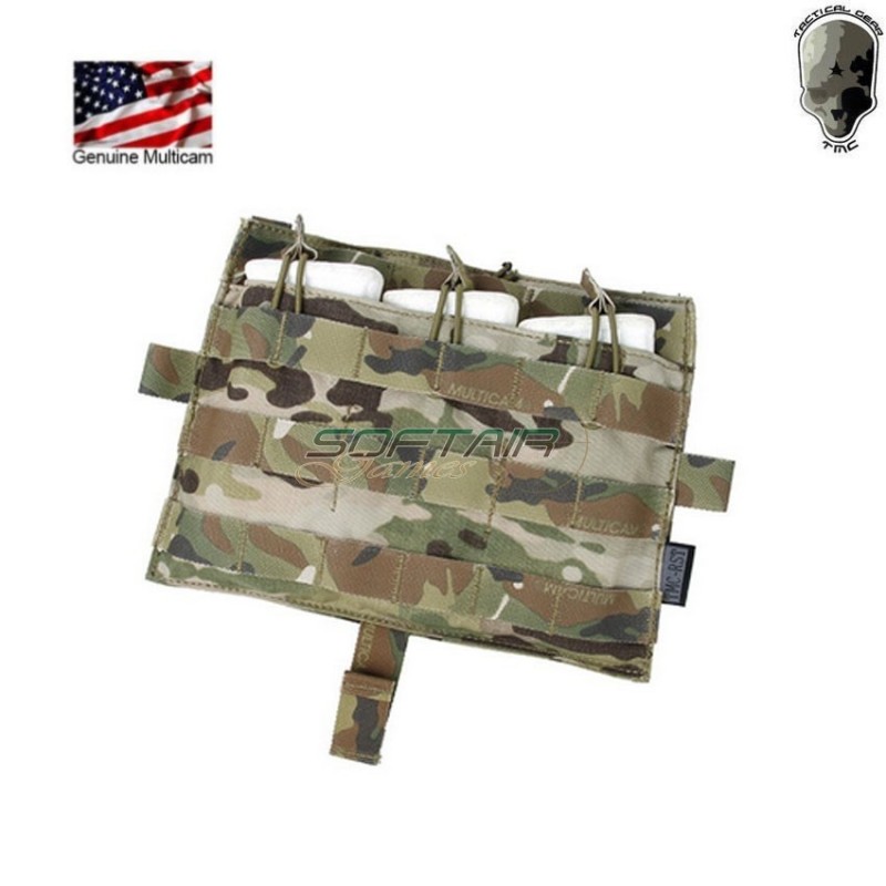 Pannello triplo fast caricatori m4 per avs/jpc multicam® genuine usa tmc (tmc-2849-mc)
