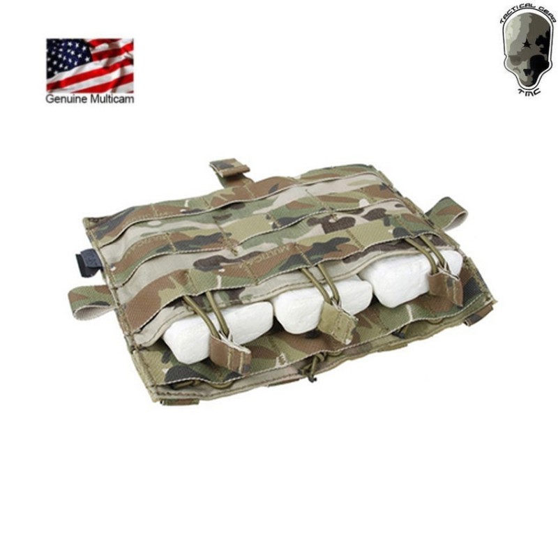 Pannello triplo fast caricatori m4 per avs/jpc multicam® genuine usa tmc (tmc-2849-mc)
