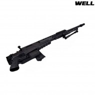 Spring rifle sniper 4418 black with bipod well (mb4418b)