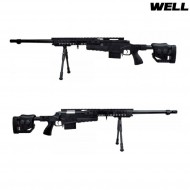 Fucile a molla sniper 4419 black con bipiede well (mb4419b) Fucile a molla sniper 4419 black con bipiede well (mb4419b)