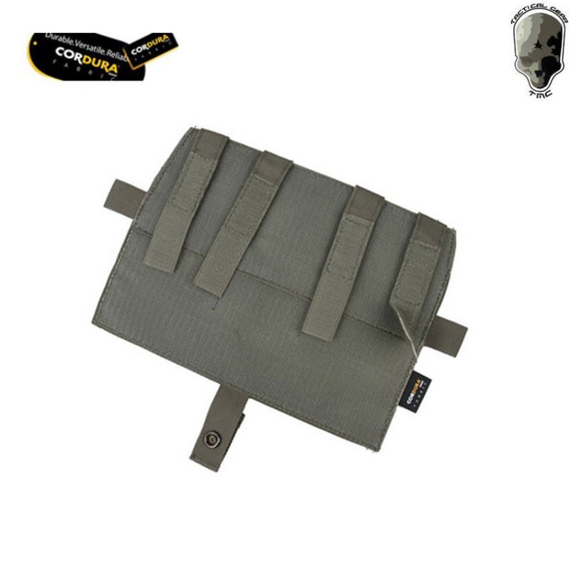 Triple fast m4 magazines panel for avs/jpc ranger green tmc (tmc-2849-rg)