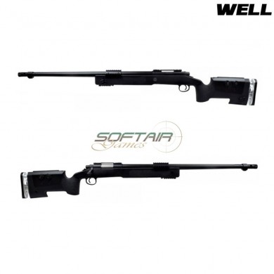 Spring rifle sniper 17 black well (mb17b)