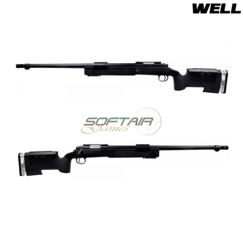Fucile a molla sniper 17 black well (mb17b)