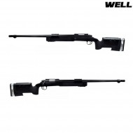 Spring rifle sniper 17 black well (mb17b)