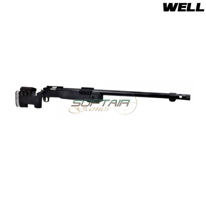 Spring rifle sniper 17 black well (mb17b)