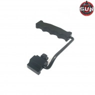 Black tactical handle for rail 20mm gun five (gf-19-bk)