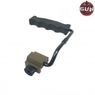 Maniglione tattico dark earth per rail 20mm gun five (gf-19-de)