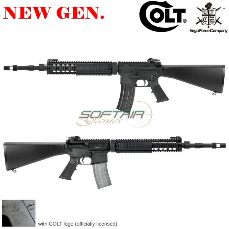 Electric rifle mk12 mod i fixed stock colt vfc (vf1-lmk12m1-bk02_l)