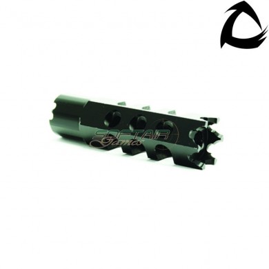 Flash Hider Type A Dsm Black For Ak74 Core Airsoft Italy (cai-dsm-a)