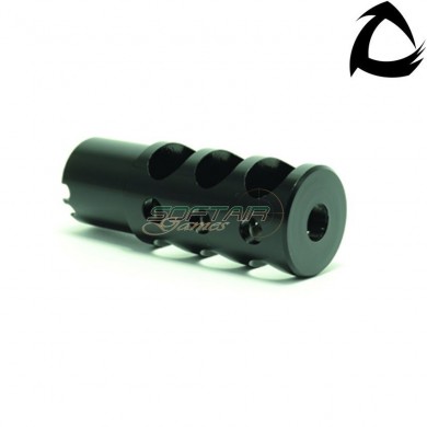 Flash Hider Type A Srsm Black For Ak74 Core Airsoft Italy (cai-srsm-a)