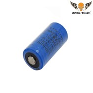 Lithium battery cr123a 3v 1300mah amo-tech® (amt-613325)