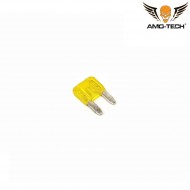 Yellow micro fuse 20a amo-tech® (amt-14-11)