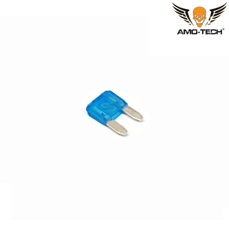 Blue micro fuse 15a amo-tech® (amt-14-10)