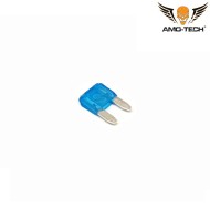 Blue micro fuse 15a amo-tech® (amt-14-10) Blue micro fuse 15a amo-tech® (amt-14-10)