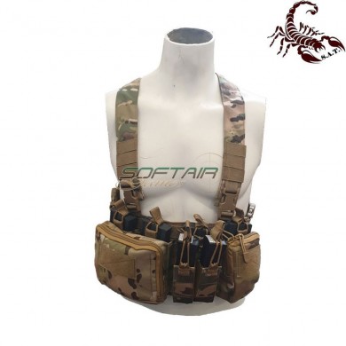D3CRH Light fast chest rig I tactical vest multicam scorpion assault tactical® (sat-3154-mc)