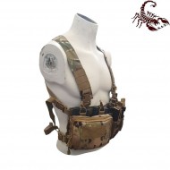 D3CRH Light fast chest rig I tactical vest multicam scorpion assault tactical® (sat-3154-mc)