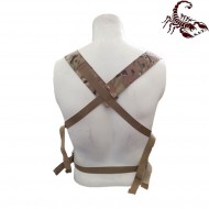 D3CRH Light fast chest rig I tactical vest multicam scorpion assault tactical® (sat-3154-mc)