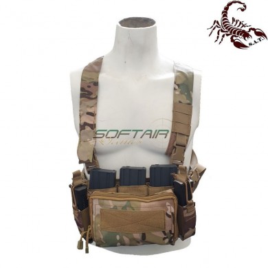 D3CRM Fast chest rig II tactical vest multicam scorpion assault tactical® (sat-3144-mc)