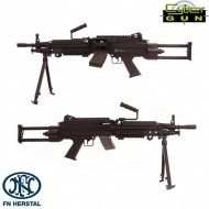 Electric machine gun m249 fn herstal para sportline black cybergun (200814-eu)