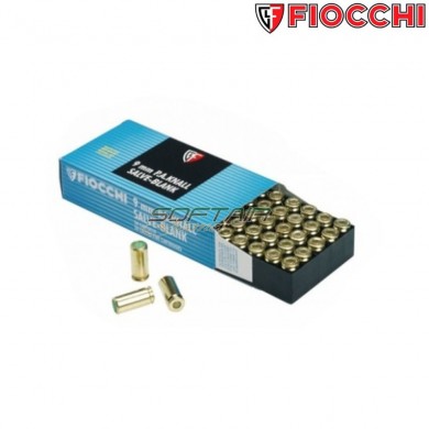Ammunition blank 9mm 50 pieces fiocchi (fio-fc-739050)