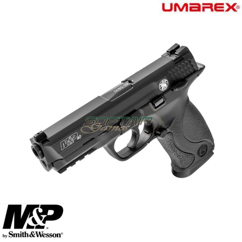 Pistola a co2 s&w m&p 40 ts black umarex (um-2.6448)