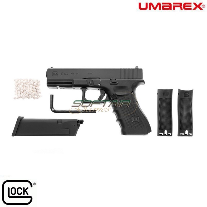 Co2 pistol glock 17 gen.4 black umarex (um-2.6434)
