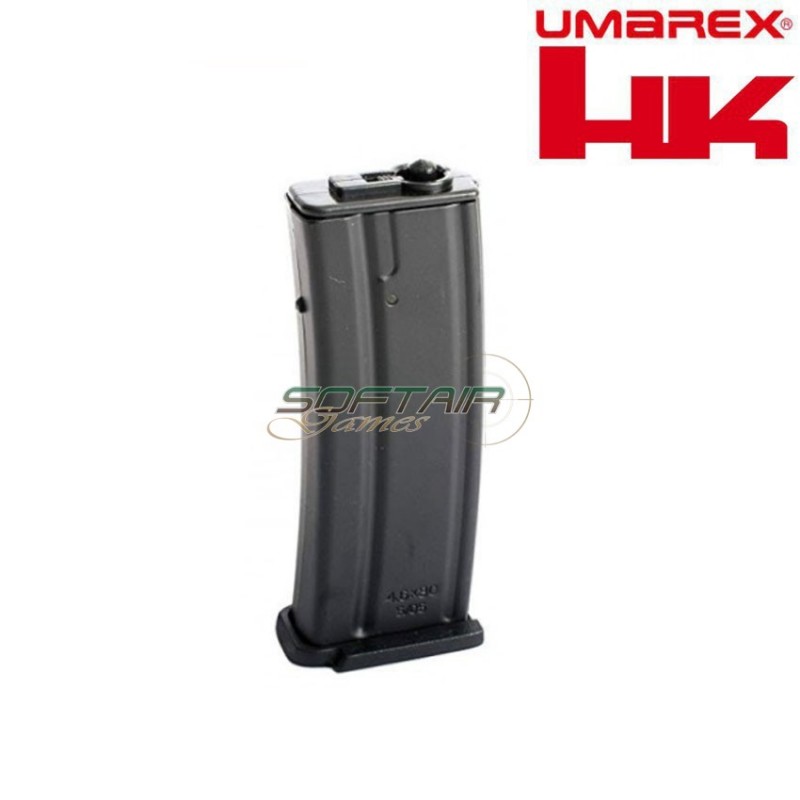 Official version hk mid-cap short magazine 30bb black for mp7 sportline umarex (um-2.5619.2) Official version hk mid-cap short magazine 30bb black for mp7 sportline umarex (um-2.5619.2)