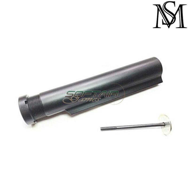 Tubo calcio m4 aeg black milsim series (ms-53-bk)