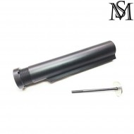 Stock tube m4 aeg black milsim series (ms-53-bk)