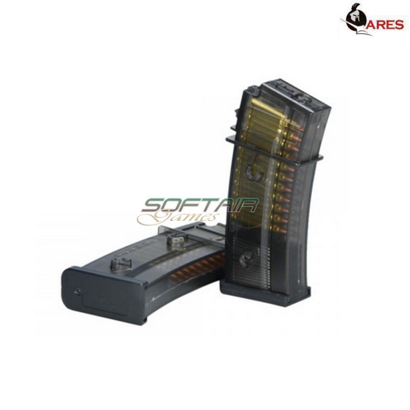Mid-cap magazine 45bb w/dummy bullets for g36 ares (ar-mag017)