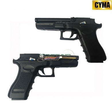 Electric pistol glock g18c black aep full set mosfet version cyma (cm-cm030up)