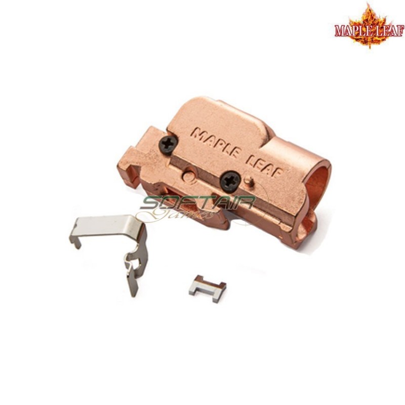 Aluminum hop up chamber new type for we/marui glock maple leaf (ml-058) Aluminum hop up chamber new type for we/marui glock maple leaf (ml-058)