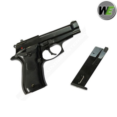 Pistola a gas m84 cheetah full metal black we (we-009252)