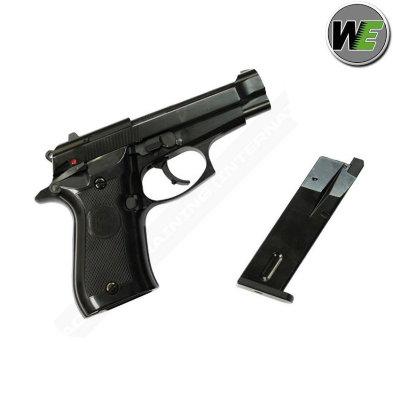 Pistola M9 Military Beretta Chrome Stainless Gas Scarrellante