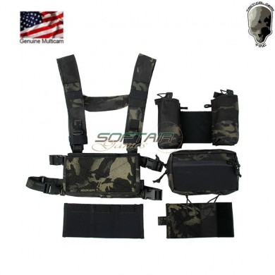 Modular chest ss style set type a multicam® black genuine usa tmc (tmc-3115-mcbk)