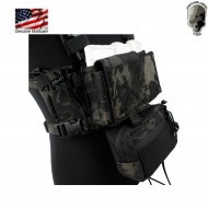 Modular chest ss style set type a multicam® black genuine usa tmc (tmc-3115-mcbk)