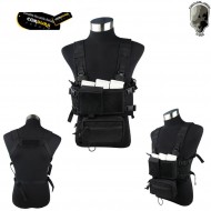 Modular chest ss style set type a black tmc (tmc-3115-bk)