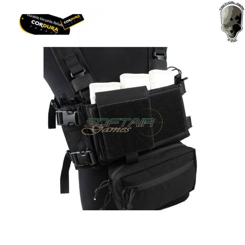 Modular chest ss style set type a black tmc (tmc-3115-bk)