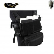 Modular chest ss style set type a black tmc (tmc-3115-bk)