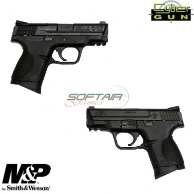 Pistola Smith & Wesson M&p9c Full Metal Gas Scarrellante Cybergun (320511)