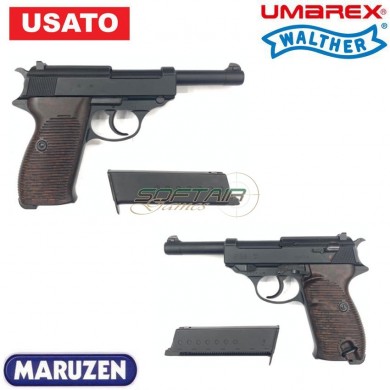 Used gas pistol p38 umarex maruzen (us-121)