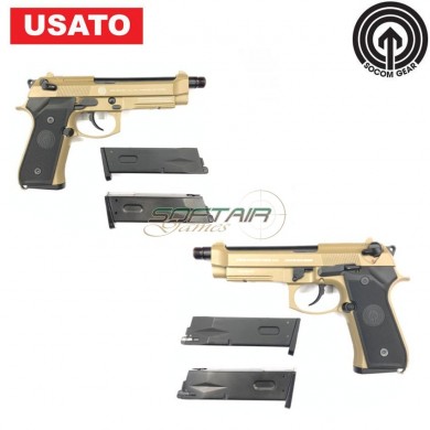 Used pistol gas m9 socom gear (us-124)